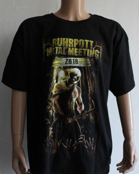 Metal Attack Merch Shop - Rock Hard Festival 2019 - Girlie Shirt Skull Spitze Langarm